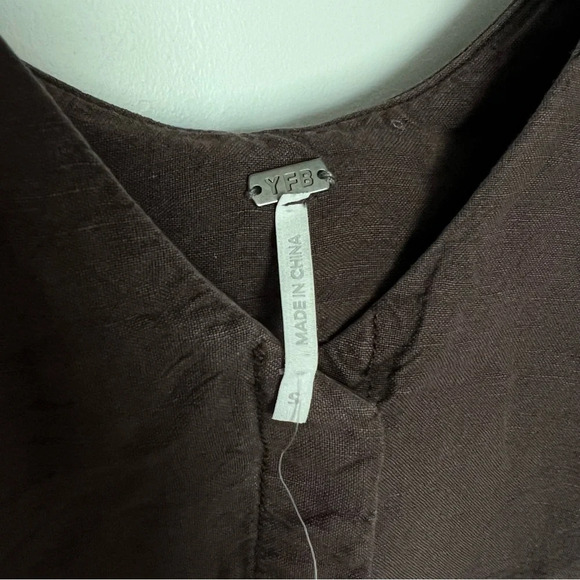 Young fabulous and broke chocolate rehan swing tank top - Picture 7 of 11